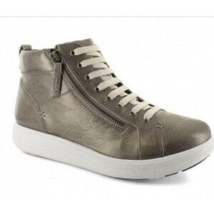 Strive Sneaker Leather Boot‎ Kenningston Women’s 9 Bronze New